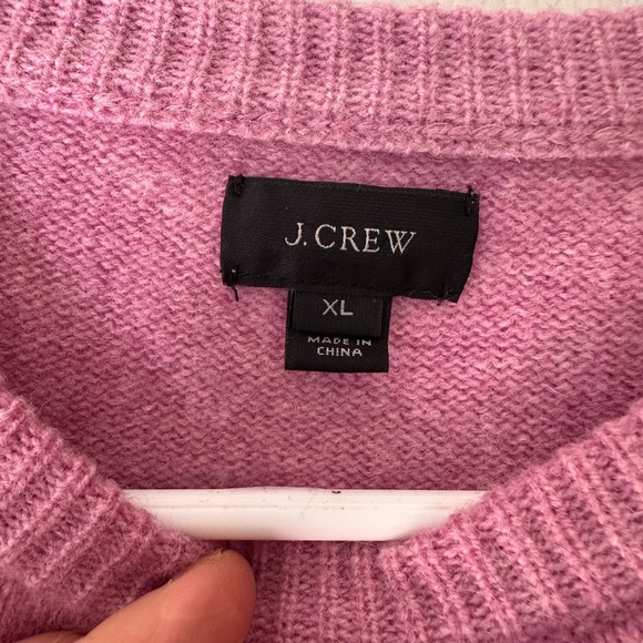 J. Crew Women's Mauve Crew Neck Sweater - Picture 2 of 11